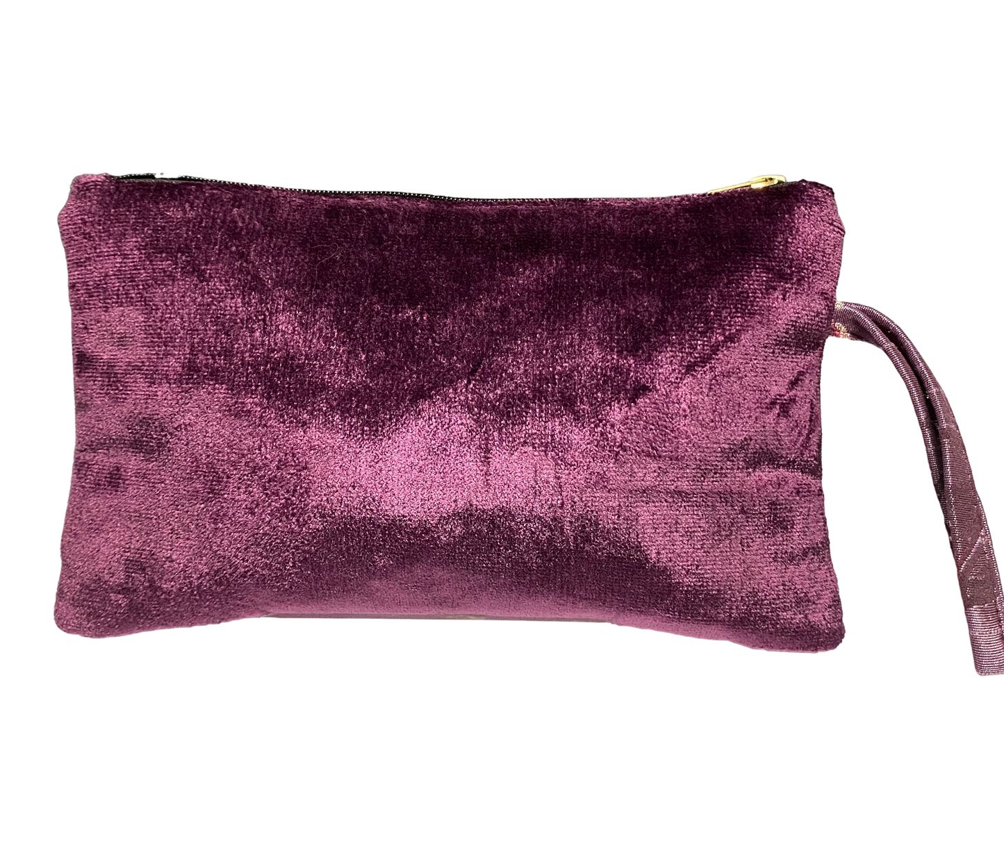 Pochette in tessuto/velluto