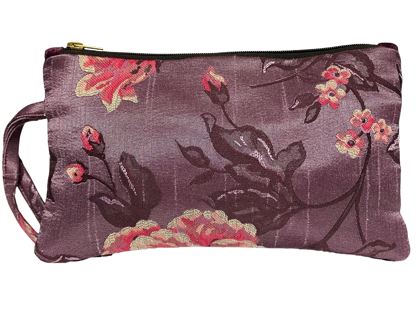 Pochette in tessuto/velluto